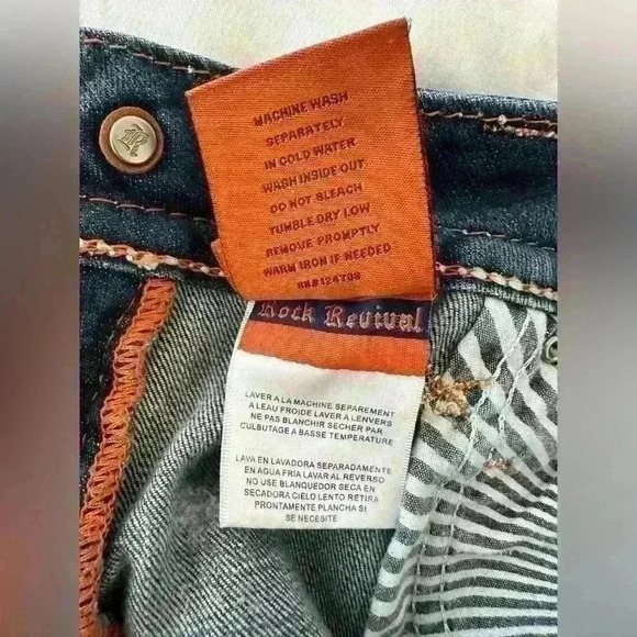 Rock Revival Scarlett Wide Leg Jeans Size 31 - Picture 9 of 13